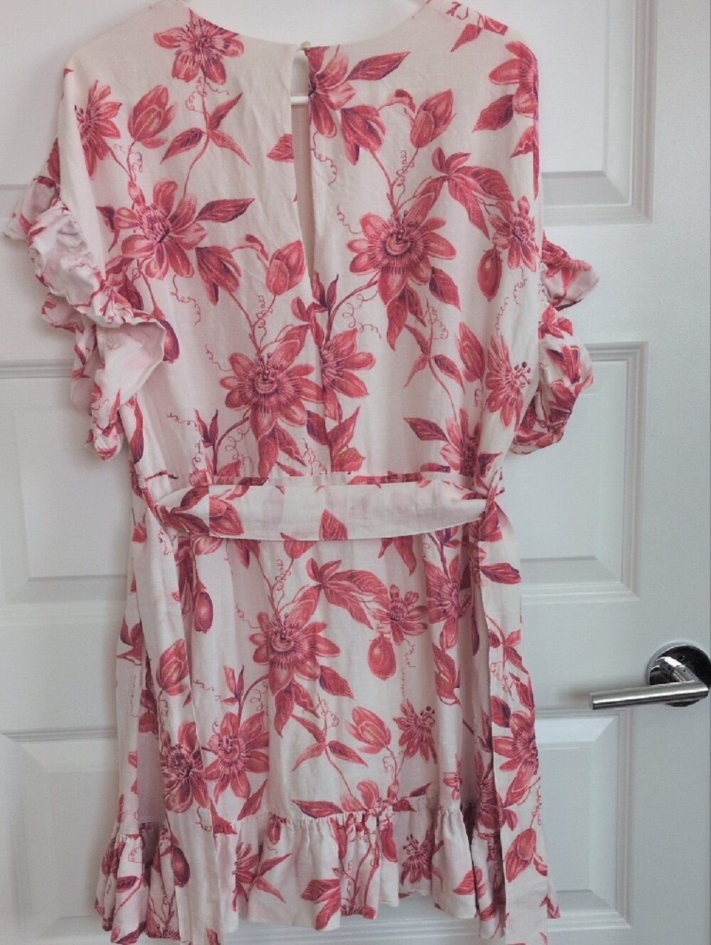 H&M Floral Ruffle Mini Dress - Picture 13 of 14